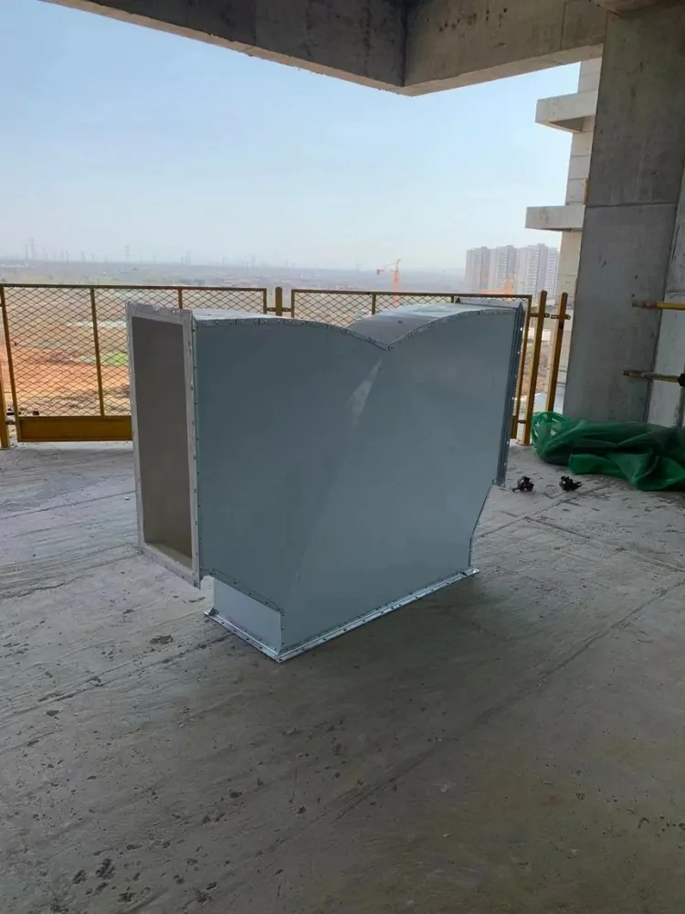 Steel Faced Magnesium Fireproof Duct Board