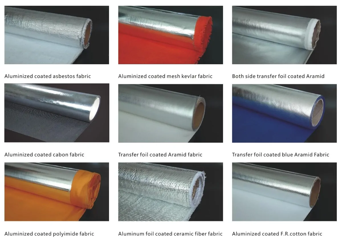 High Temperature Series Aluminum Foil Fabric